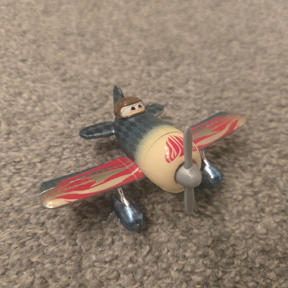 Disney Pixar Cars On The Road Circus Stunt Plane